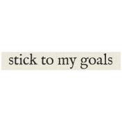 New Years Resolutions- Stick To My Goals