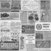 Vintage Collage Sheet Templates- Template 1