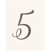 Special Day Elements- Number Five