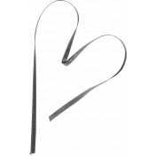 Design Pieces No.5- Ribbon Heart Template
