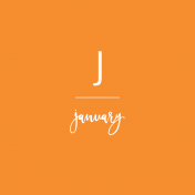 Back To Basics Month Cards- January 12