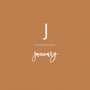 Back To Basics Month Cards- January 27