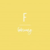 Back To Basics Month Cards- February 18