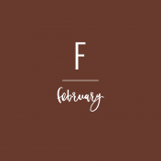 Back To Basics Month Cards- February 24