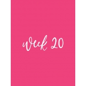 Back to Basics Week Pocket Card 02-039