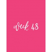 Back to Basics Week Pocket Card 02-095