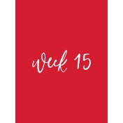 Back to Basics Week Pocket Card 01-029