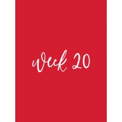 Back to Basics Week Pocket Card 01-039