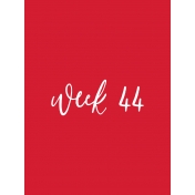 Back to Basics Week Pocket Card 01-087