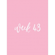 Back to Basics Week Pocket Card 03-085