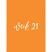 Back to Basics Week Pocket Card 04-041