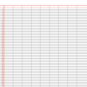 Paper Templates No.4: Ledger- Pattern 7