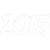 A Little Sparkle {Elements}- Clear "2015" Year Word Art