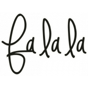 A Little Sparkle {Elements}- "Falala" Word Art