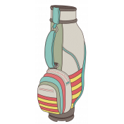 Golfing_golf bag