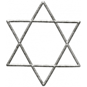 Toolbox Calendar- Metal Star Of David Doodle