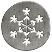 Toolbox Calendar- Snowflake Doodle Coin