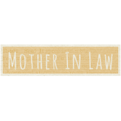 A Mother's Love- Word Snippet- Mother In Law