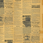 Yesteryear- Newsprint Paper