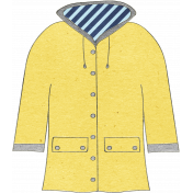 Summer Day- Yellow Raincoat