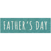 Picnic Day- Snippet- Father's Day