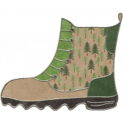 Back To Nature- Boot Doodle