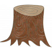 Back To Nature- Tree Stump Doodle