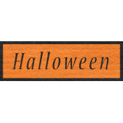 Enchanting Autumn- Halloween Word Art