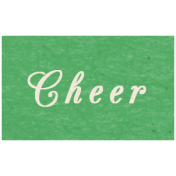 Memories & Traditions- Cheer Word Art