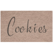 Winter Day- Cookies Word Art