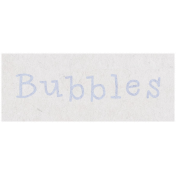 Spring Day- Bubbles Word Art