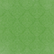 Spring Day- Green Floral Paper