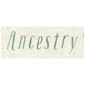 Family Day- Ancestry Word Art