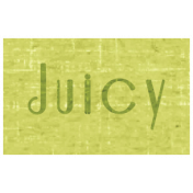 Slice of Summer- Juicy Word Art