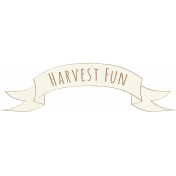 Apple Crisp- Harvest Fun Banner