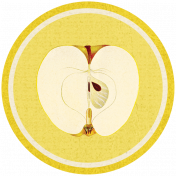 Apple Crisp- Apple Sticker