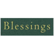 Day of Thanks- Blessings Word Art