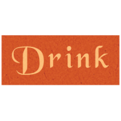 Day of Thanks- Drink Word Art