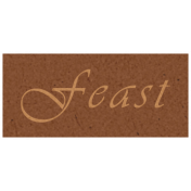 Day of Thanks- Feast Word Art