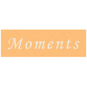 Day of Thanks- Moments Word Art
