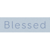 New Day- Blessed Word Art