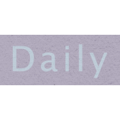 New Day- Daily Word Art