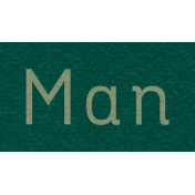 New Day- Man Word Art