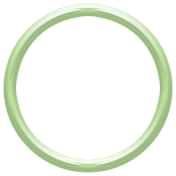 Toolbox Alphabet Bingo Chip Ring- Large Light Green Plastic Ring