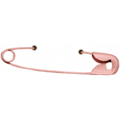 Fresh - Pink Safety Pin