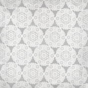 All The Princesses- Gray Doily Paper