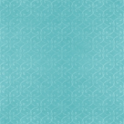 All The Princesses- Teal Ornamental Paper