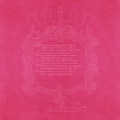 All The Princesses- Pink Stamp Paper