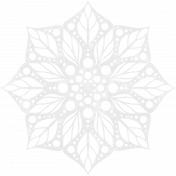 Snow & Snuggles- Doily