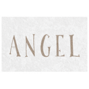Snow & Snuggles- Angel Word Art
